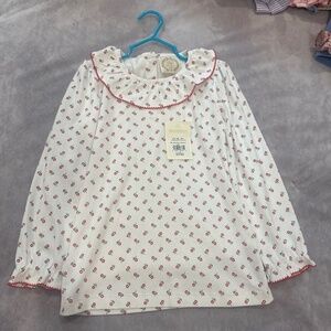 Girls TBBC Ruffle Collar Shirt